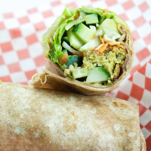 Vegetarian Falafel Wrap
