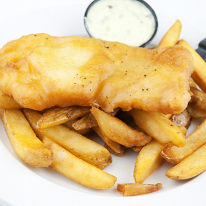 1 Pieces Cod Fish & Chips