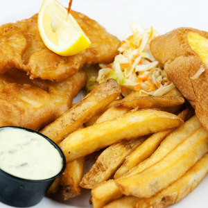 2 Pieces Cod Fish & Chips