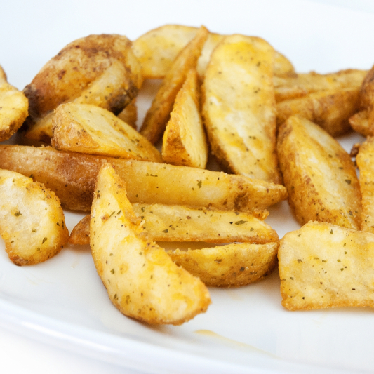 Chilli Garlic Potato Wedges